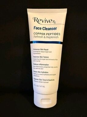 Copper Peptides Face Cleanser - White